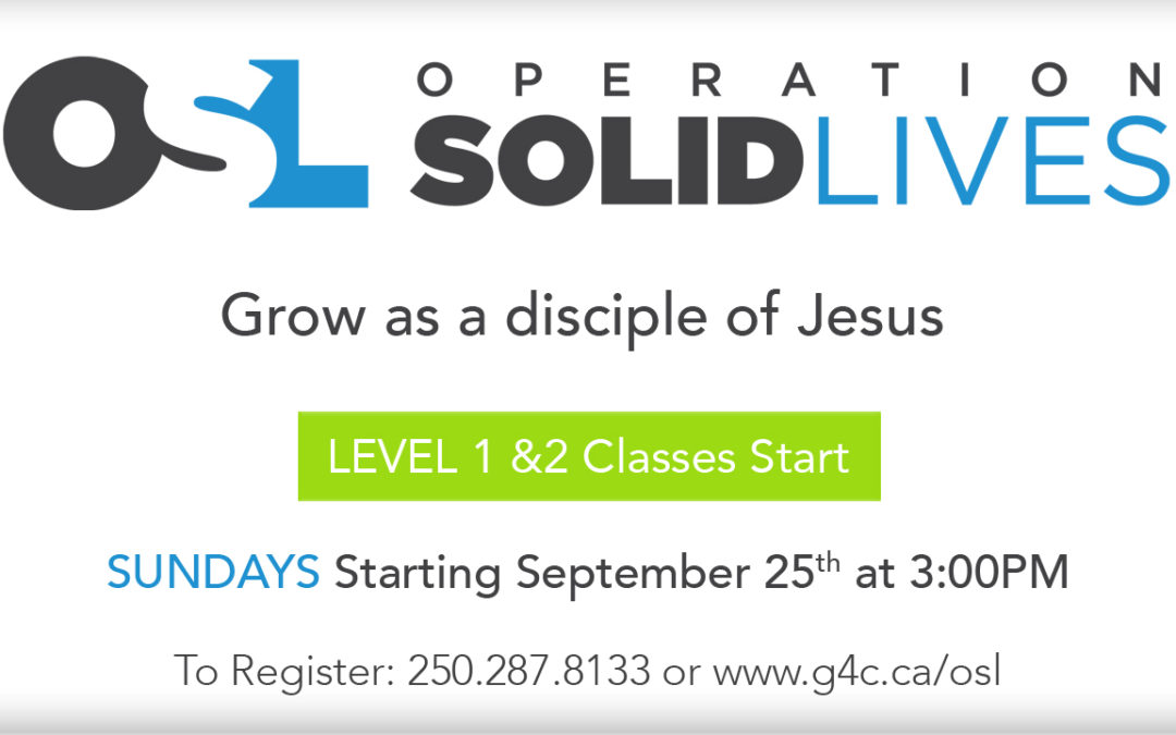 OSL Begins this Sunday